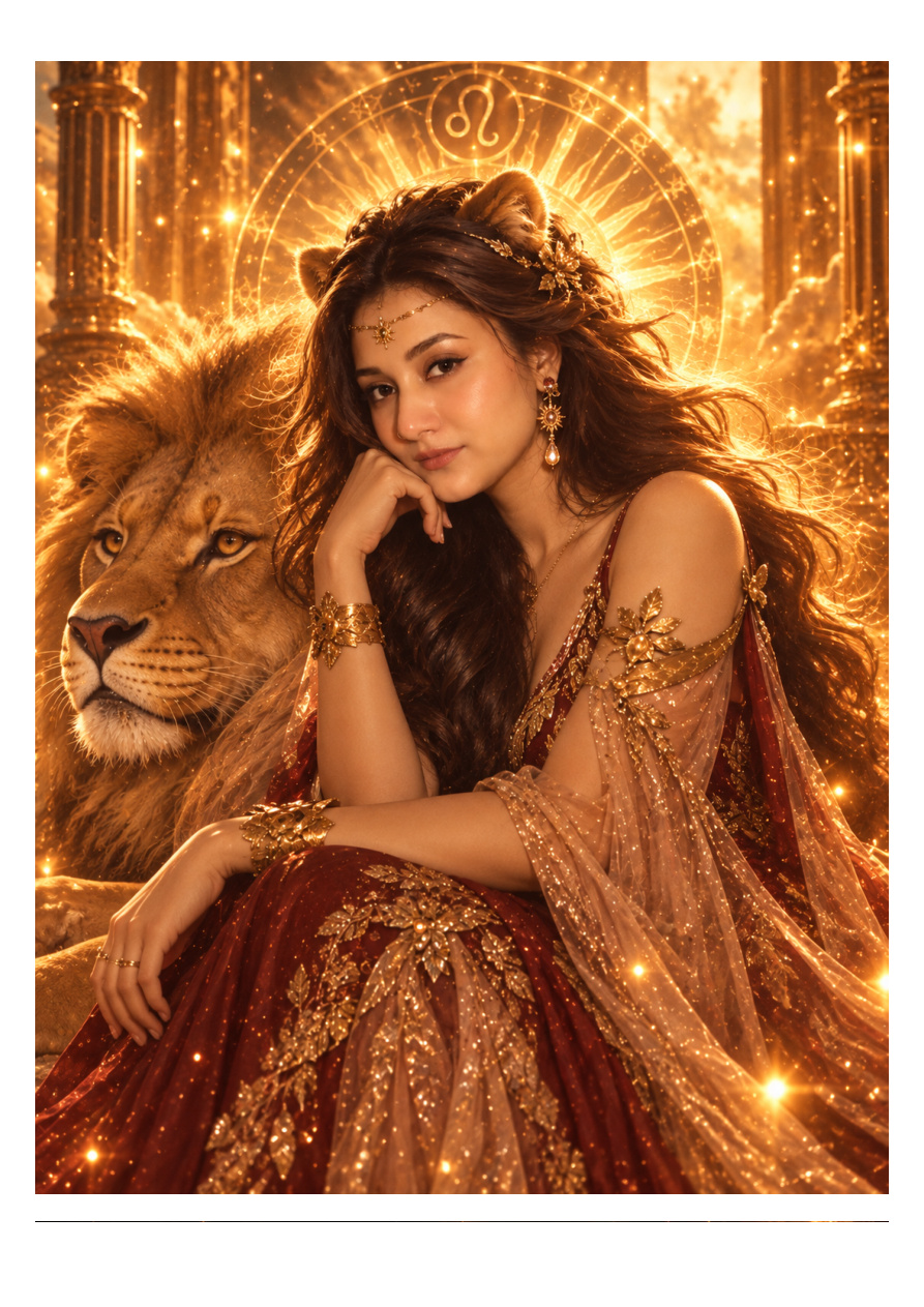 Celestial Leo Goddess preview